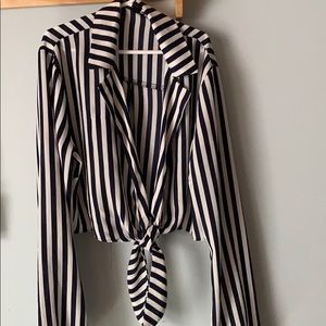 Forever 21 cropped long sleeve